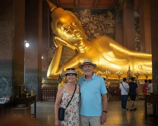 Picturesque Thai setting experienced on tour
