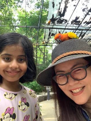 Tour guests exploring Thailand with Himonika