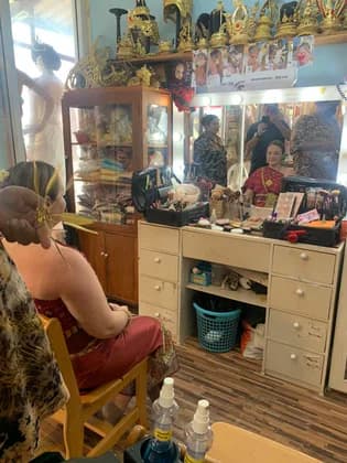 Visitors discovering local culture on tour