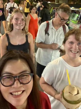 Guests having a great time in Thailand