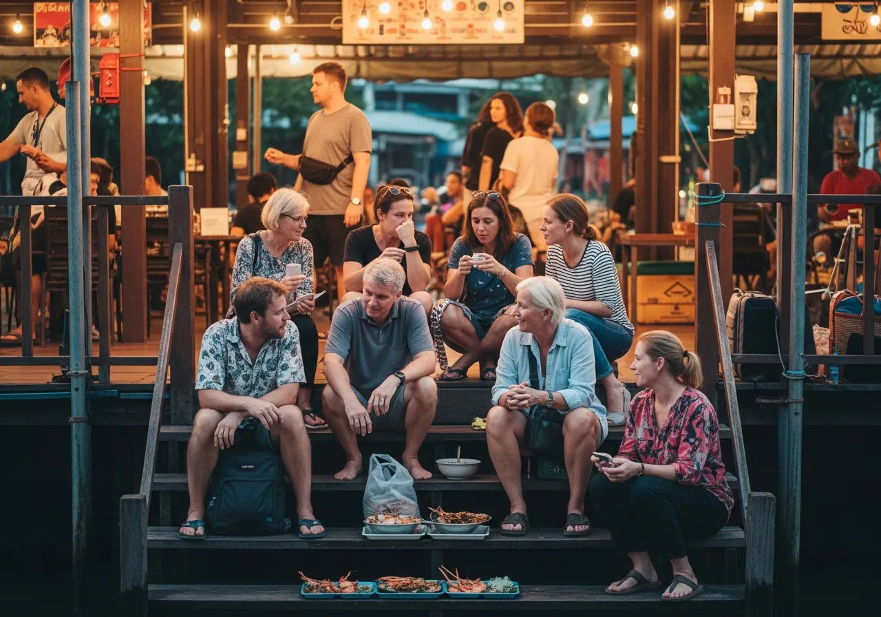 Amphawa Evening & Fireflies — experience with guide