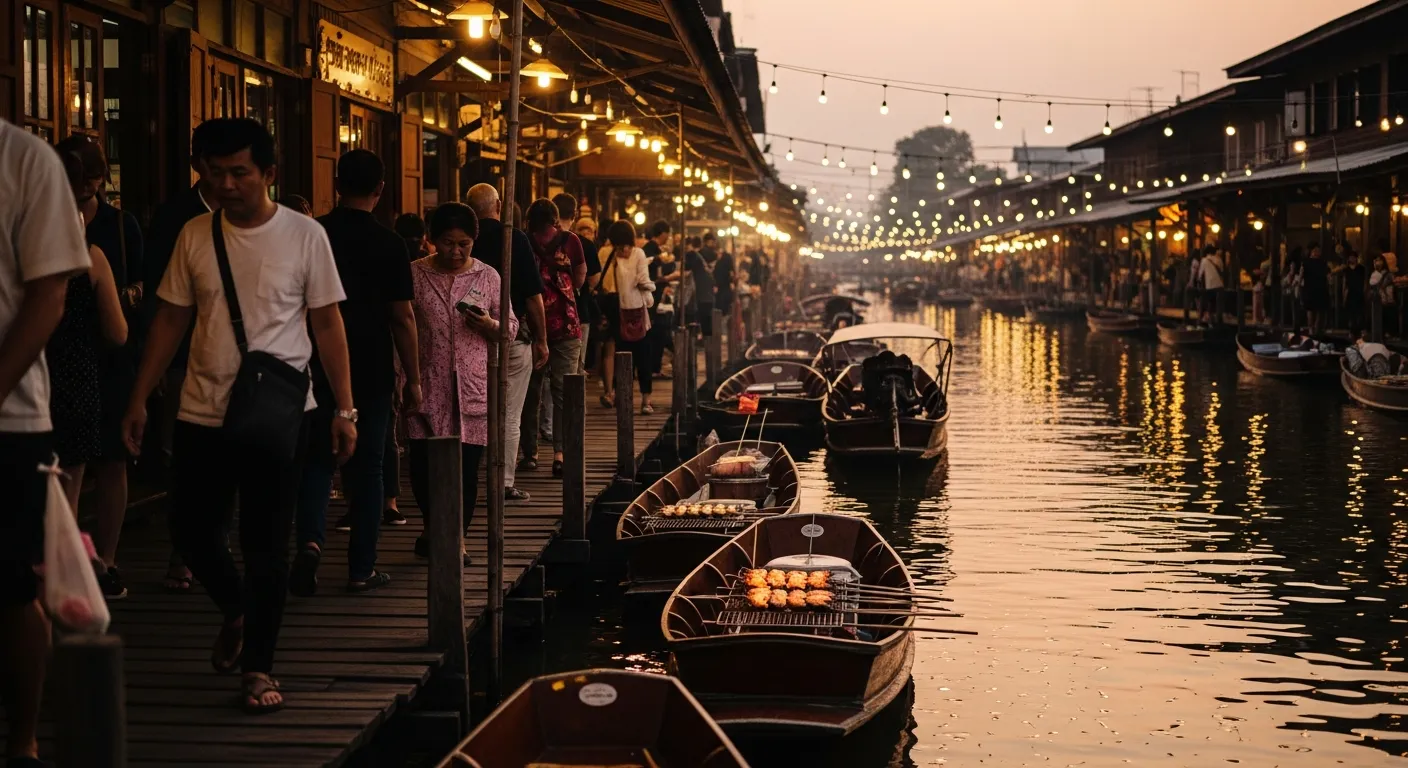 Amphawa Evening & Fireflies — private tour with Monika
