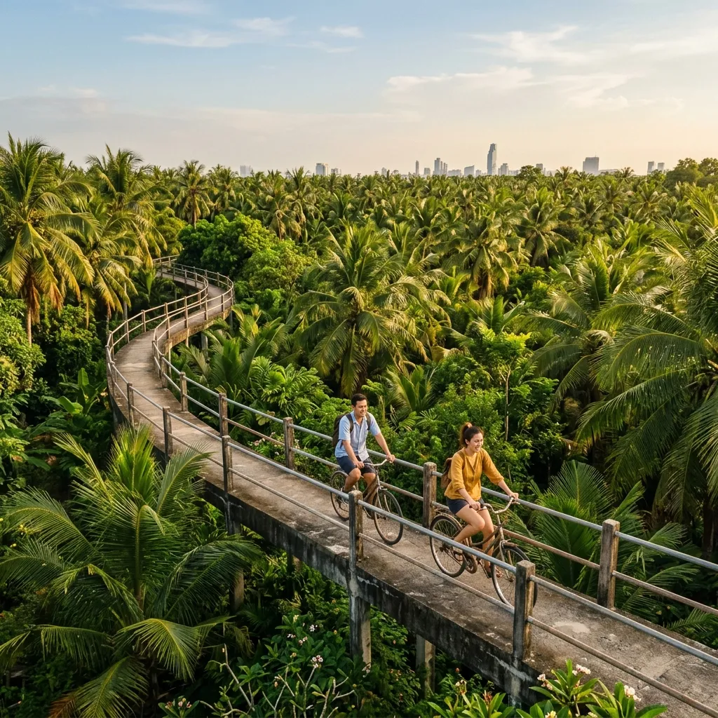 Bang Krachao by Bicycle — private tour with Monika