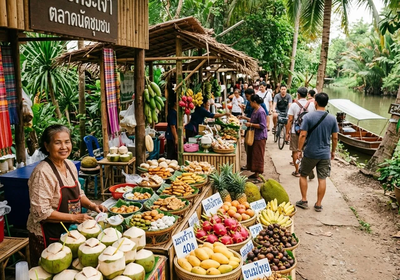 Bang Krachao by Bicycle highlights at Bangkok