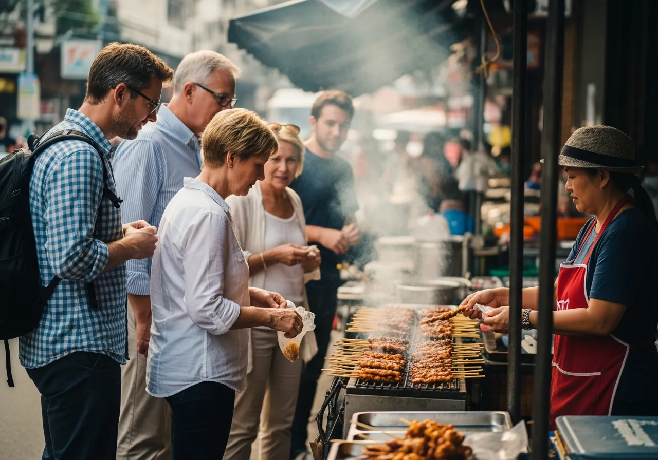 Bangkok Street Food by Tuk-tuk — experience with guide