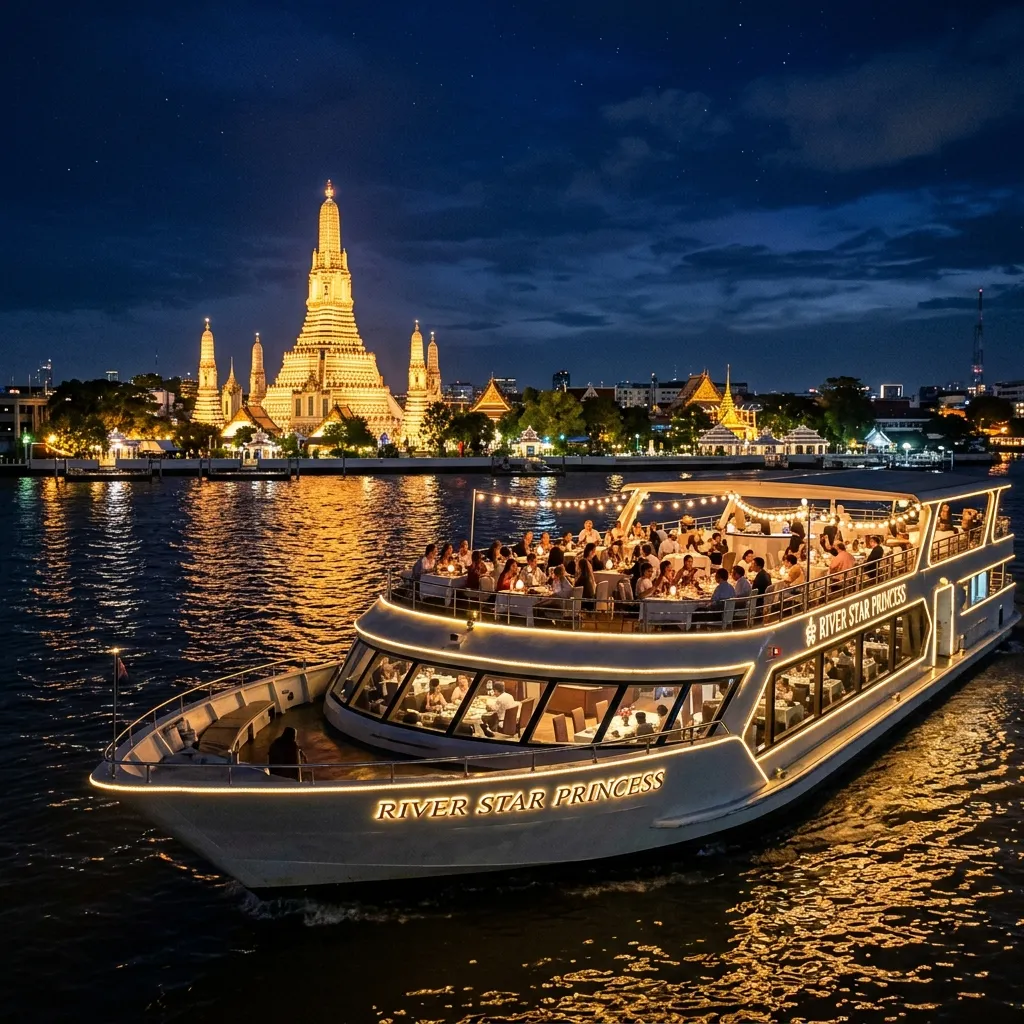 Chao Phraya Dinner Cruise — private tour with Monika