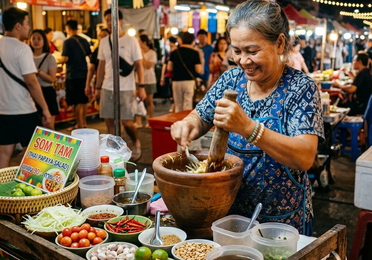 Chiang Mai Evening Street Food Tour — Chiang Mai private tour