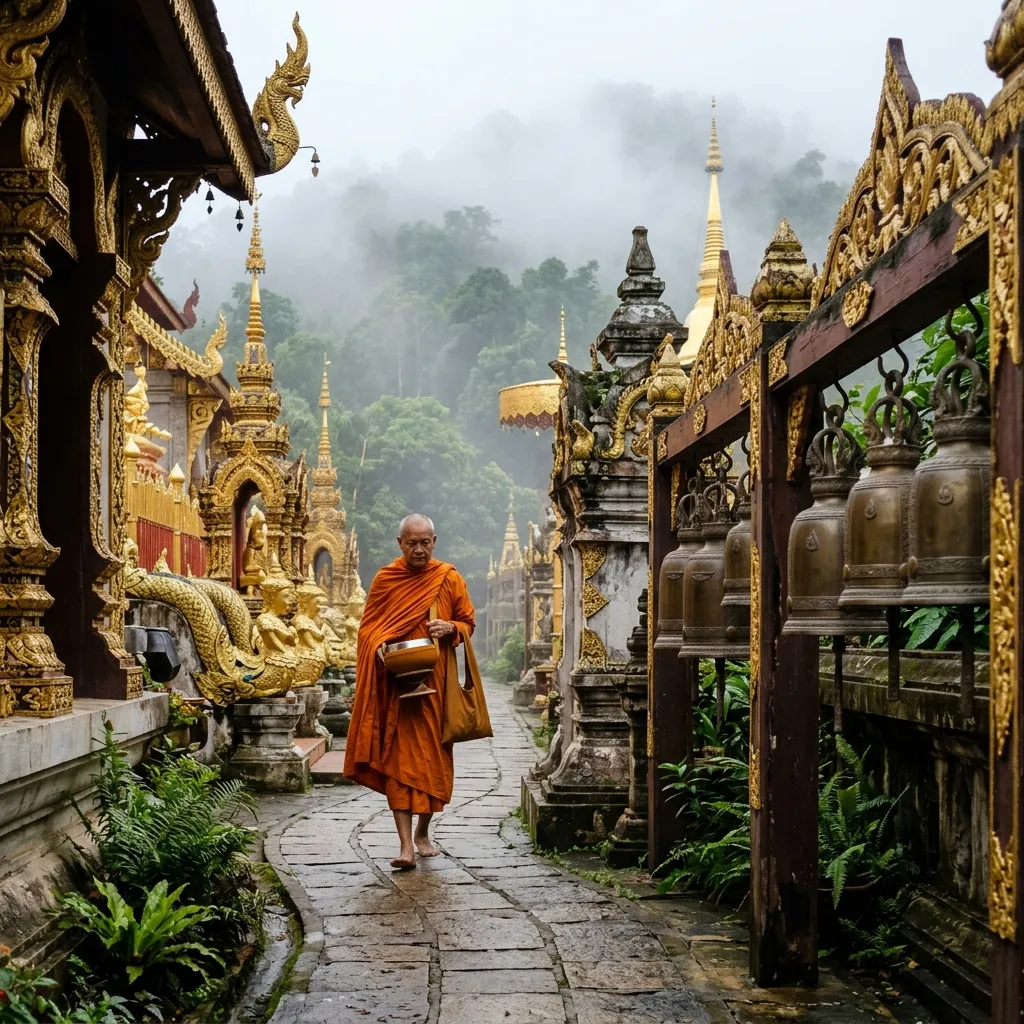 Doi Suthep Temple & Wat Pha Lat highlights at Chiang Mai