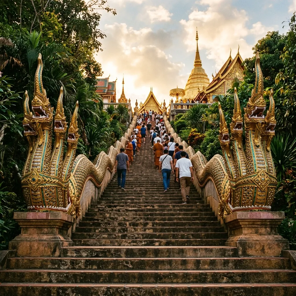 Doi Suthep Temple & Wat Pha Lat — experience with guide