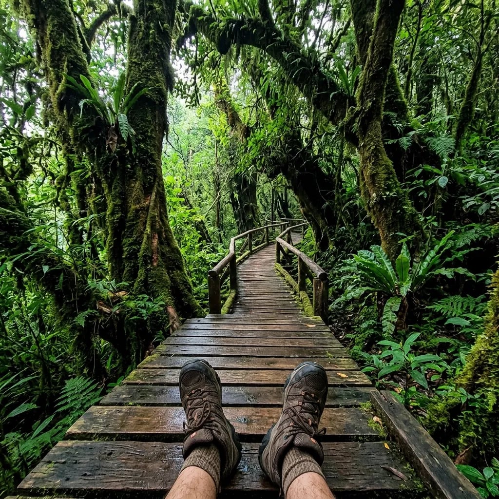 Elephant Sanctuary & Doi Inthanon Combo highlights at Chiang Mai