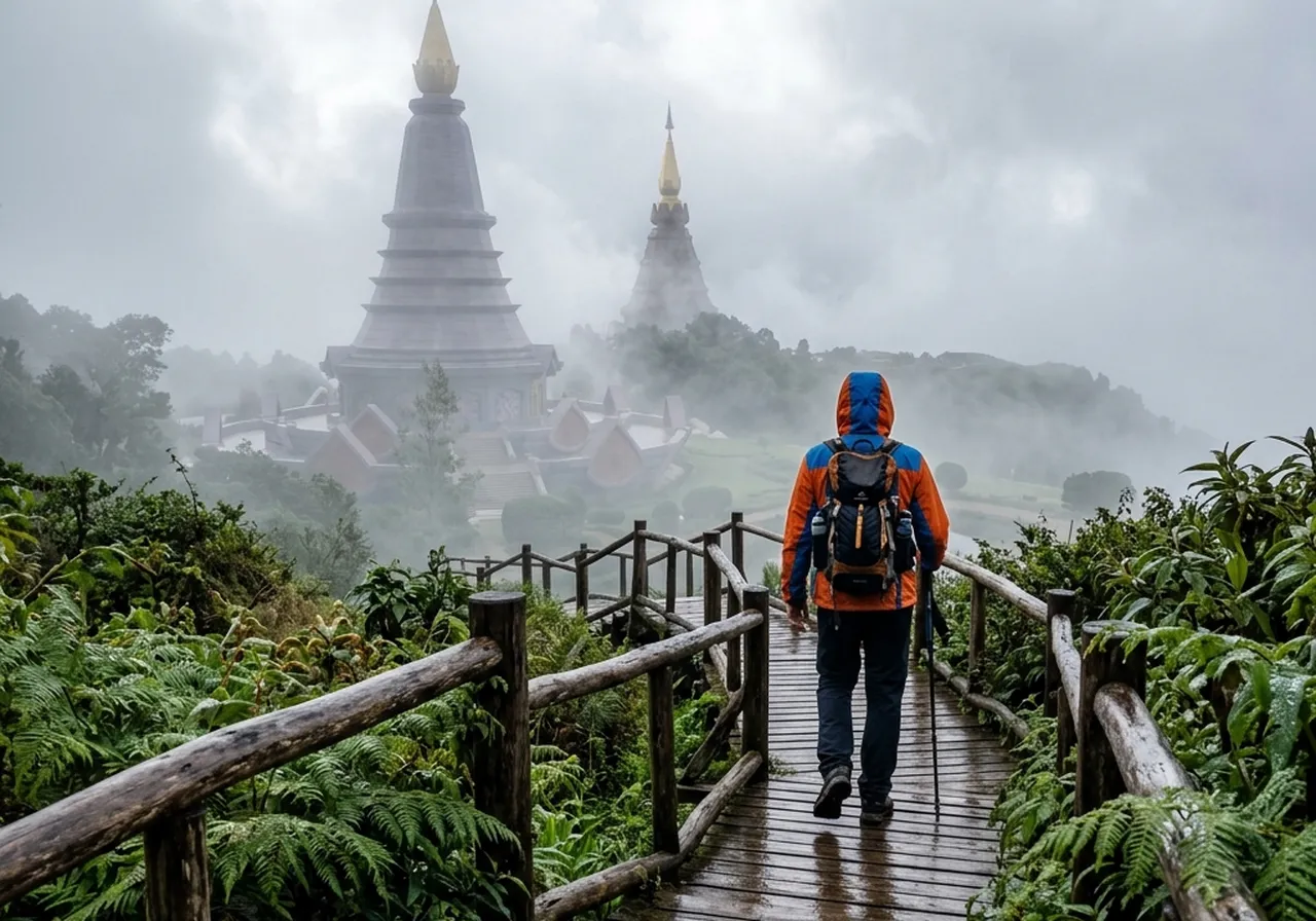 Elephant Sanctuary & Doi Inthanon Combo — Chiang Mai private tour