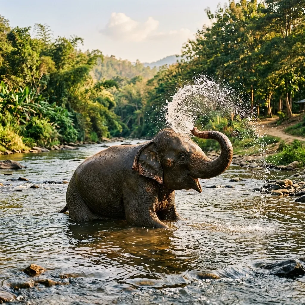 Mae Wang Elephant Sanctuary — experience with guide