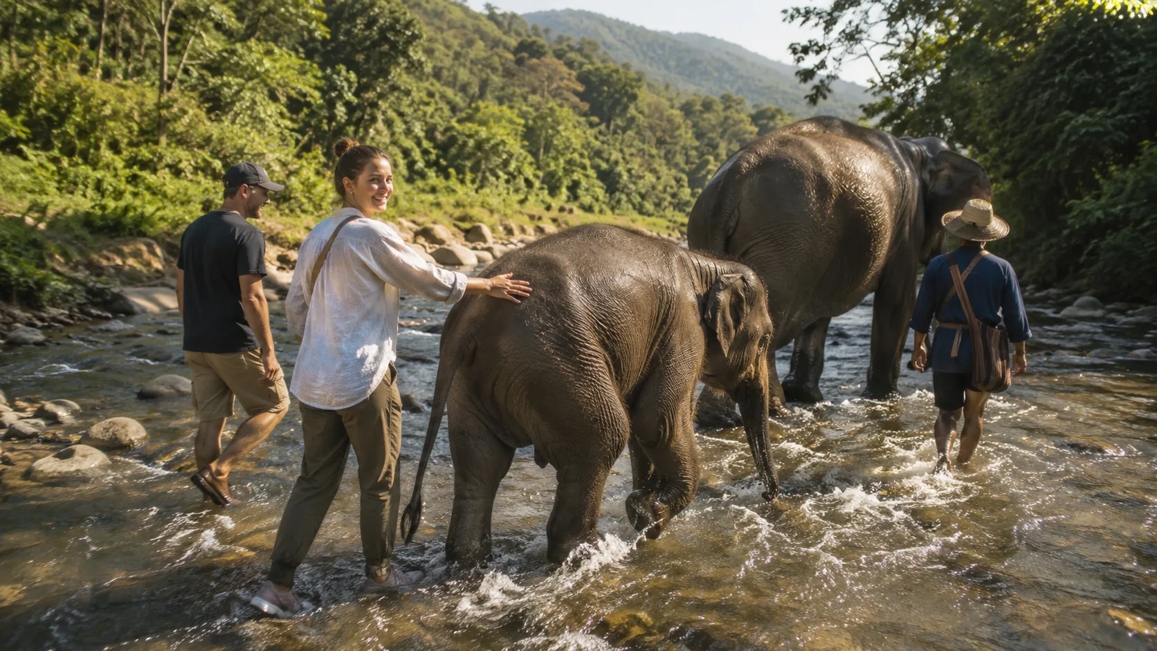 Mae Wang Elephant Sanctuary — private tour with Monika