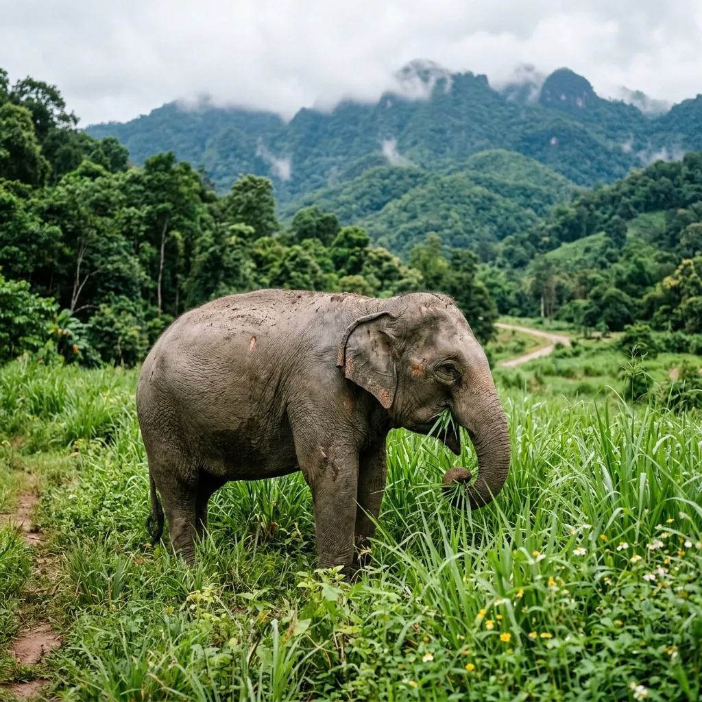 Mae Wang Elephant Sanctuary highlights at Chiang Mai