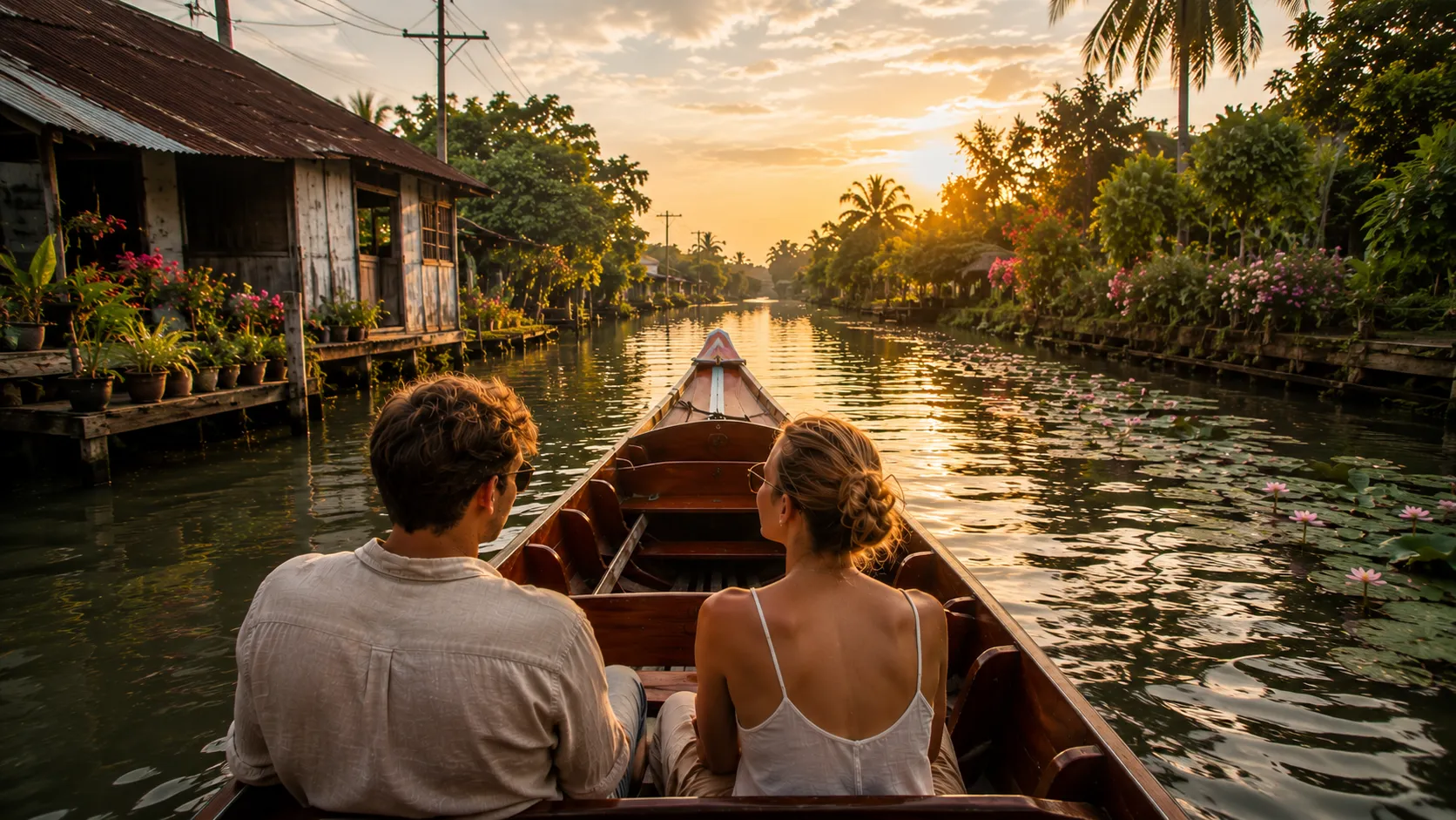 Mahasawat Canal by Longtail — private tour with Monika