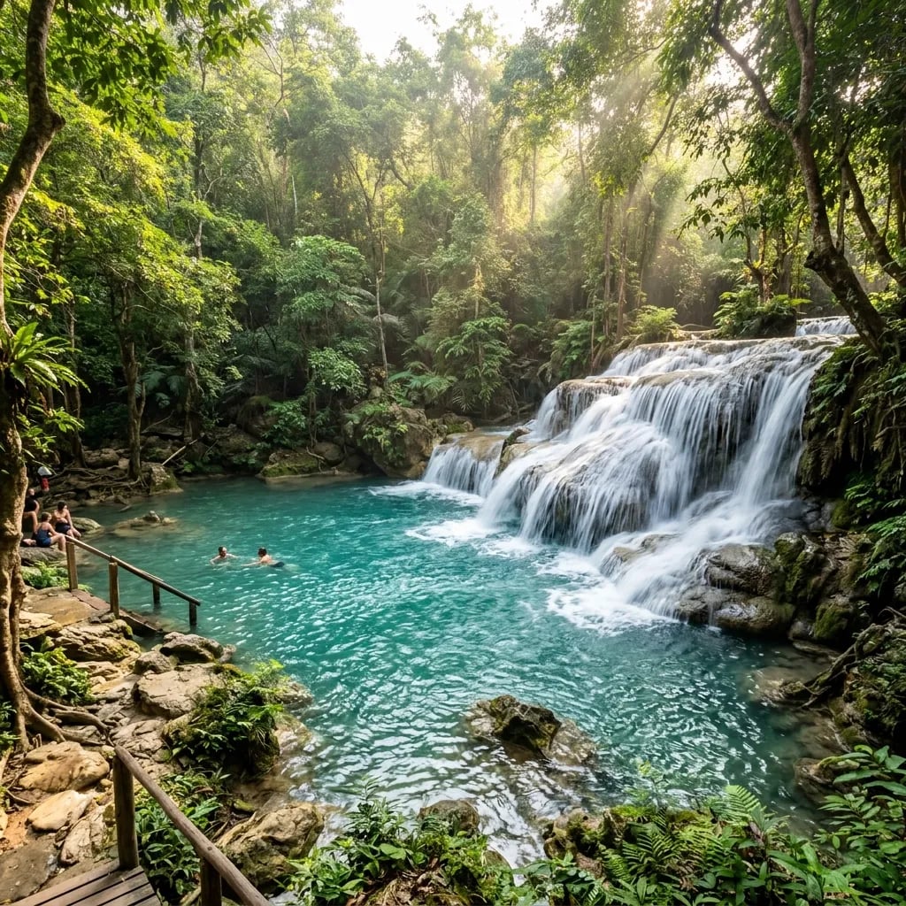 River Kwai & Erawan Falls — experience with guide