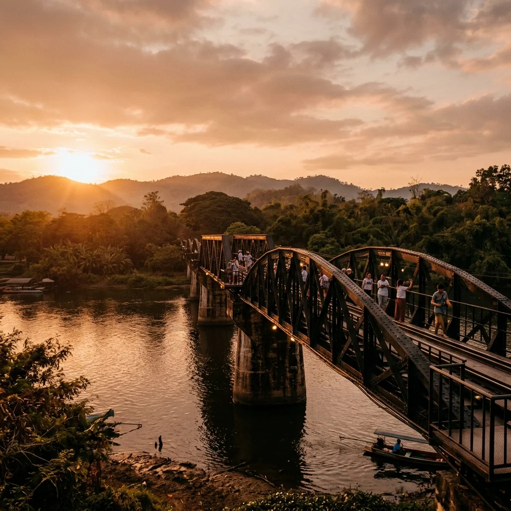 River Kwai & Erawan Falls — private tour with Monika