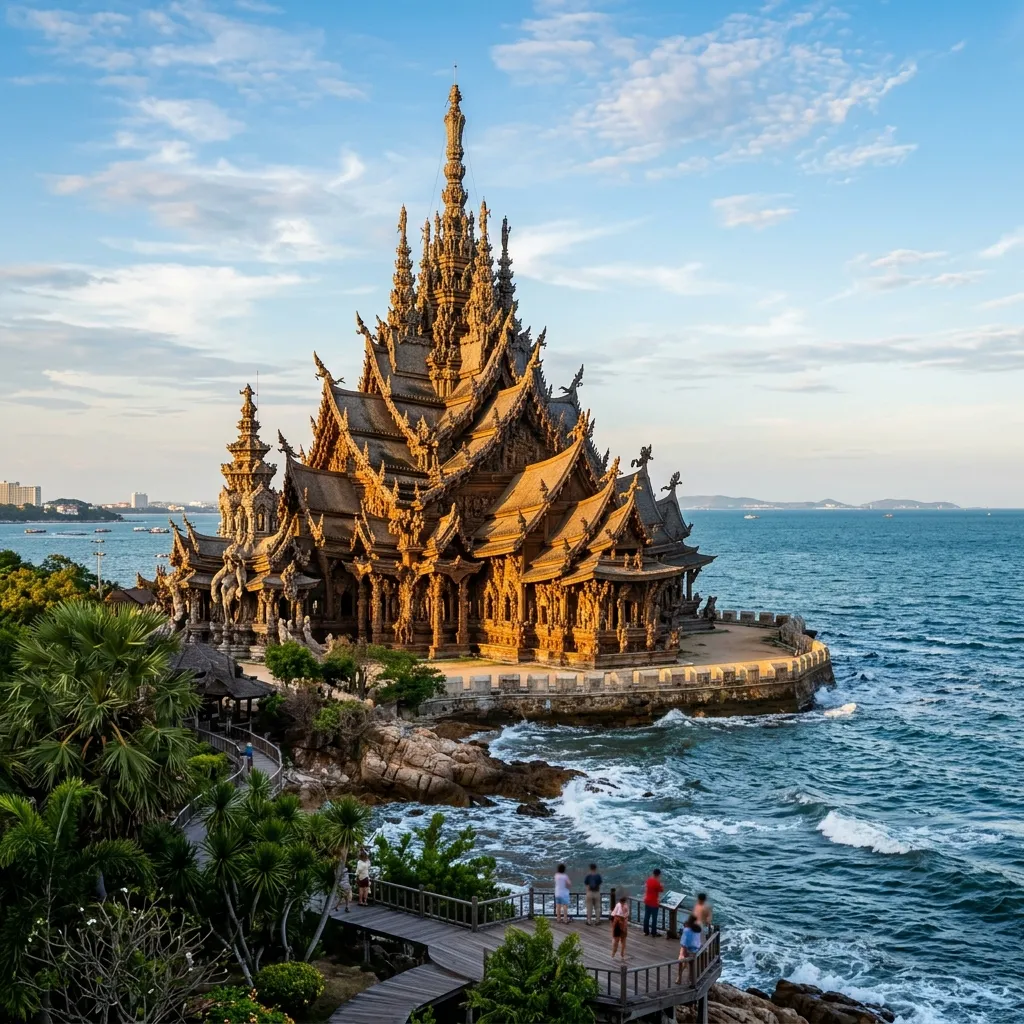 Sanctuary of Truth & Nong Nooch — private tour with Monika