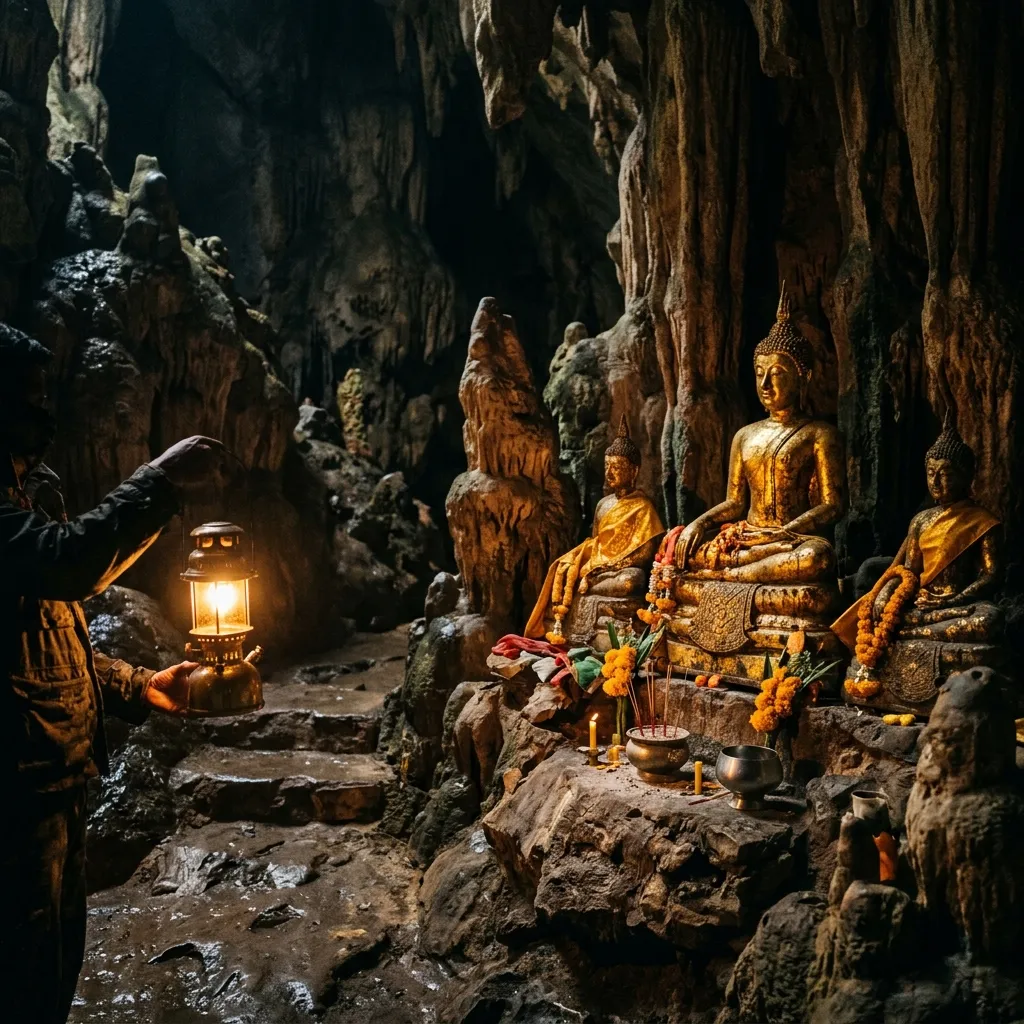 Sticky Waterfall & Chiang Dao Cave — experience with guide