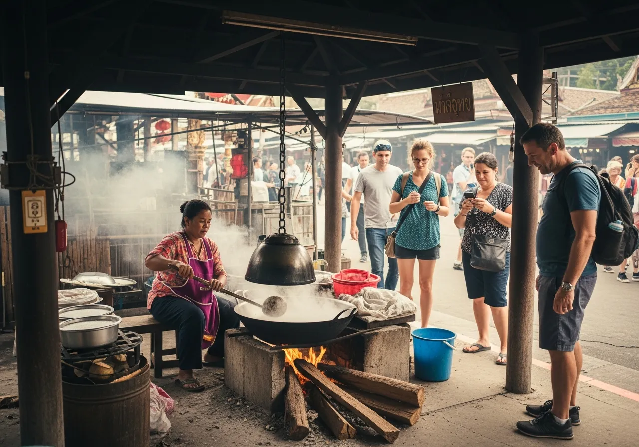 Tha Kha: A Weekend Market Morning — Bangkok private tour