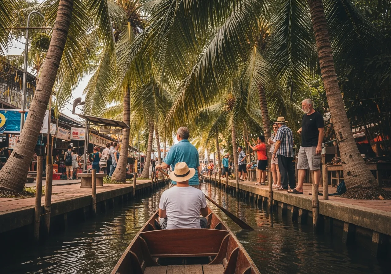 Tha Kha: A Weekend Market Morning — experience with guide