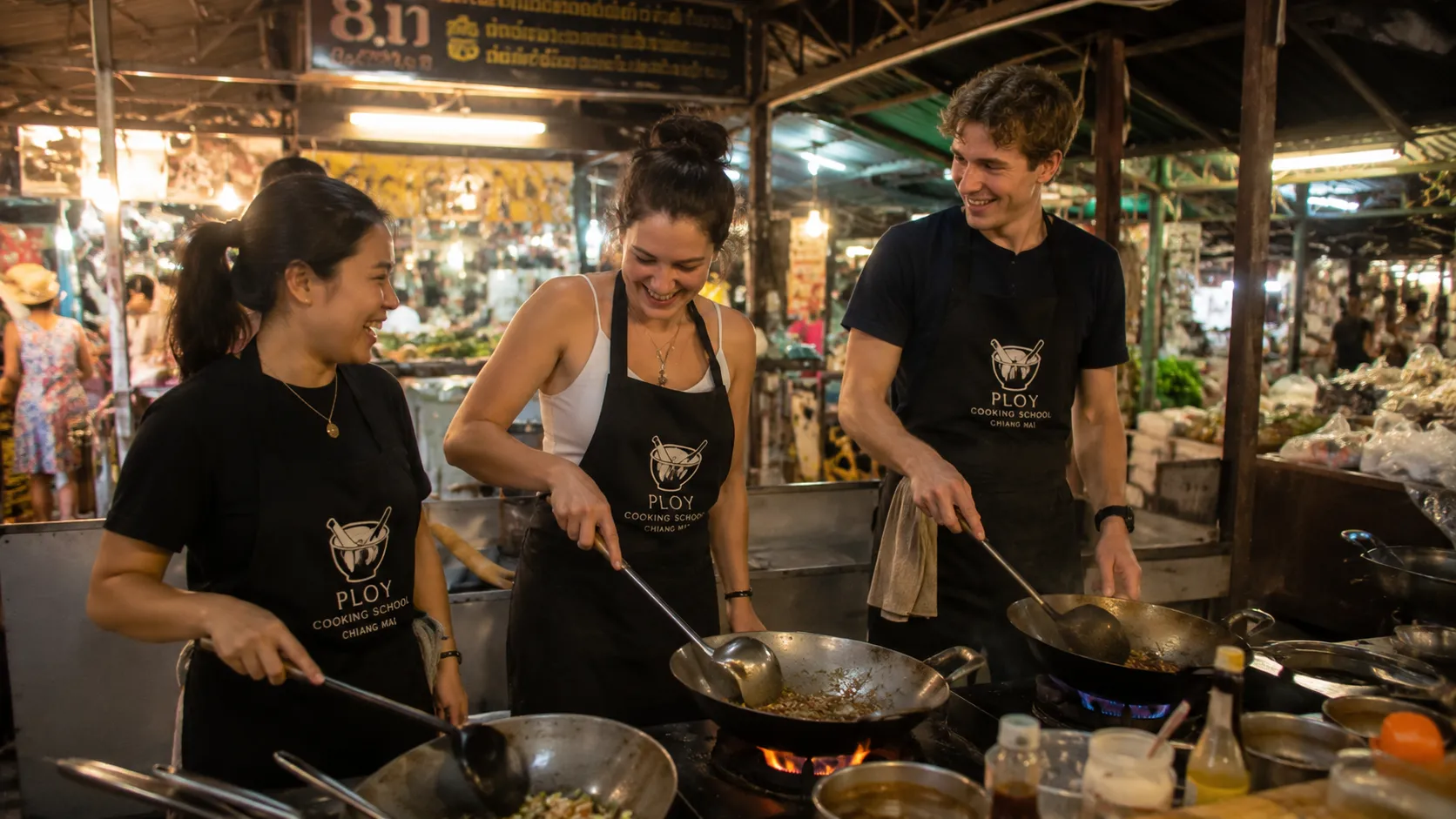 Thai Cooking Class & Market Tour — private tour with Monika