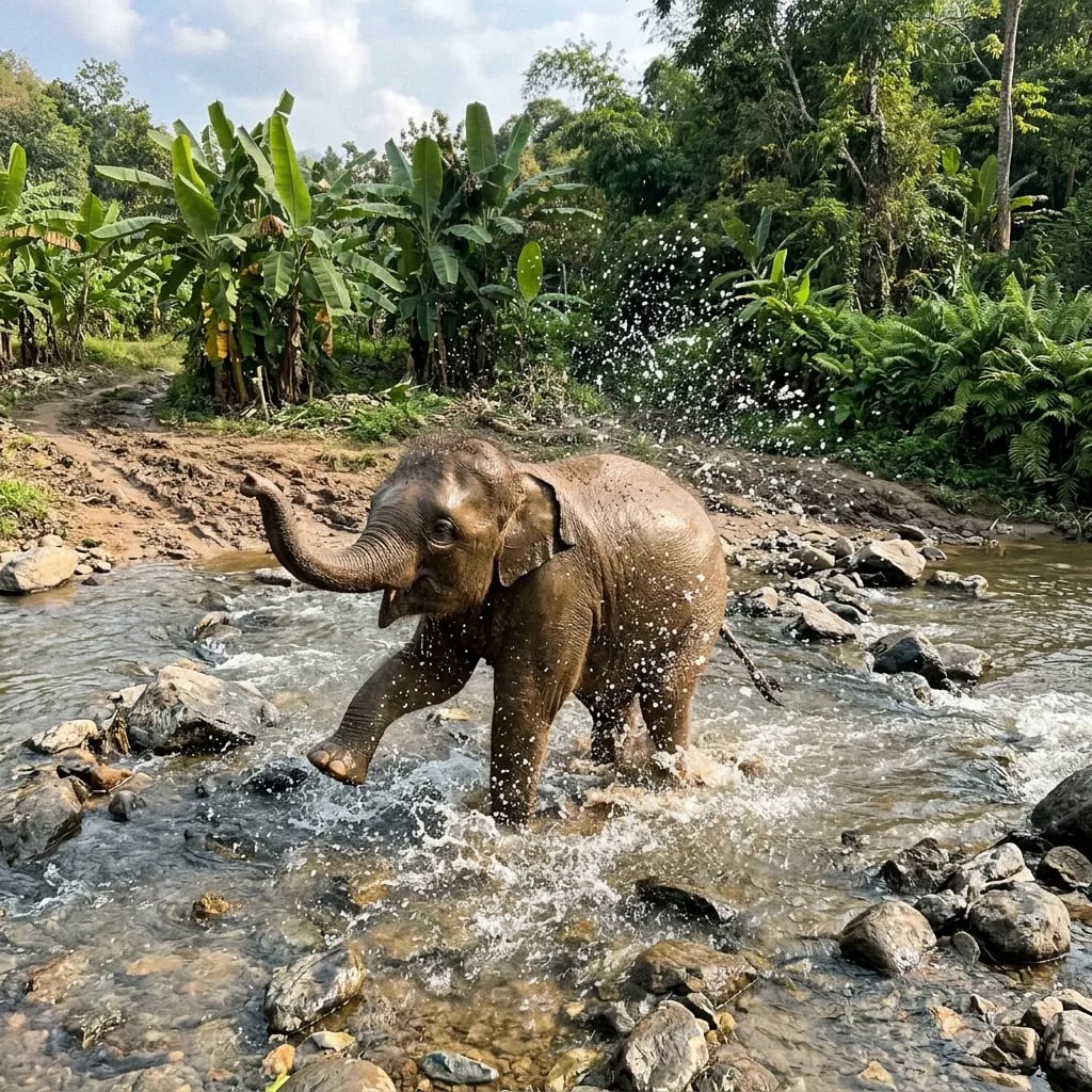 Elephant Sanctuary & Doi Inthanon Combo — experience with guide